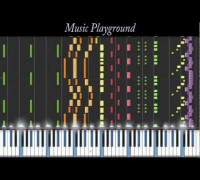 103 {IMPOSSIBLE} Harlem Shake On Piano (Synthesia)