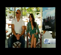 3-2-1 Acción - Maria Salas entrevista a Vin Diesel y Michelle Rodriguez de Fast & Furious 6