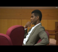 911 call evokes tears at Usher hearing