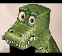 Amazing T-Rex Illusion!