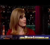 Amy Adams, Zachary Levi, Vampire Weekend - David Letterman PART 2 // Jan 5 2010