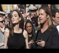 Angelina Jolie joins Brad Pitt at World War Z premiere