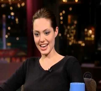 Angelina Jolie On David Letterman Show