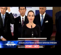 Angelina Jolie Presses G8 Foreign Ministers Over Warzone Rape