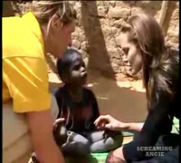 Angelina Jolie Return to eastern Chad