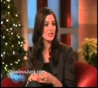 Anne Hathaway Talking About Her Nipples