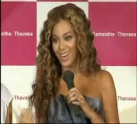 Beyoncé & Solange Knowles at Samantha Thavasa & Disney Press Conference