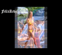 Brooklyn Decker and Kelly Brook Sexy Scenes on Beach in Bikini