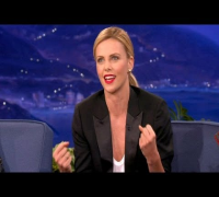Charlize Theron Is Obsessed With UFC - CONAN on TBS