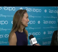Chris Evans, Natalie Portman & Anthony Mackie at D23 Expo