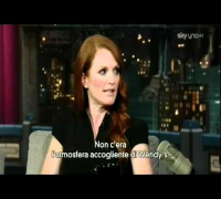 David Letterman Show - Intervista Julianne Moore SUB ITA