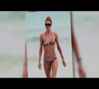 Doutzen Kroes Flaunts Incredible Bikini Body on Family Beach Day - Splash News