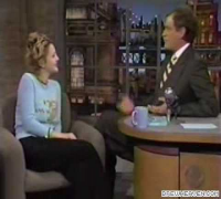 Drew Barrymore Letterman 1995