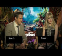 Emma Stone and Ryan Reynolds Interview - The Croods