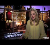 Emma Stone, Andrew Garfield and the cast of 'Amazing Spider-man' Free Associate with Andrew Freund