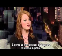 Emma Stone - Letterman Show (SUB ITA)