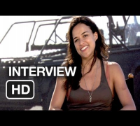 Fast & Furious 6 Interview - Michelle Rodriguez (2013) - Dwayne Johnson Movie HD