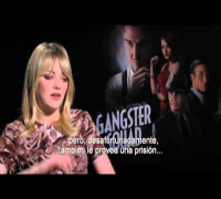 "Fuerza Antigángster". Entrevista a Emma Stone. Oficial Warner Bros. Pictures (Subtitulado)