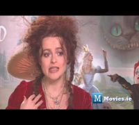 Fun Interview with Helena Bonham Carter (The Red Queen) & Anne Hathaway (The White Queen) - Alice