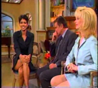 Halle Berry - 1996 appearance on Regis and Kathy Lee with Guest Host Morgan Fairchild