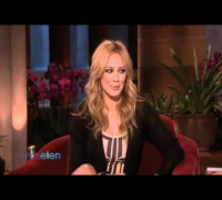 Hilary Duff Tells Ellen Everything About Her Engagement