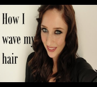 How I Wave Long Hair - Megan Fox Style | Carly Musleh