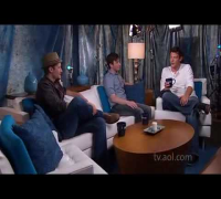 Interview with Matthew Morrison, Chris Colfer and Cory Monteith (Outside the Box)
