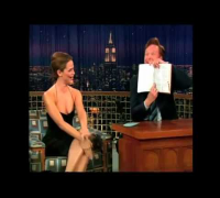 Jennifer Garner Corrects Conan of Havard? [ Late Night with Conan O' Brien ]
