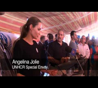 Jordan: Angelina Jolie on the Syrian Border