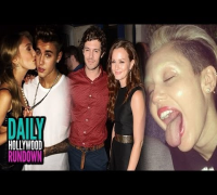 Justin Bieber All That Matters Kiss! Miley Cyrus Shaves Brows? Leighton Meester Adam Brody ENGAGED!