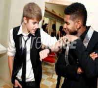 Justin Bieber and Usher Raymond  Georgia Music Hall Of Fame Awar
