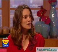Keira Knightley-GMTV Interview