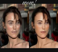 Keira Knightley- the miracle of photoshop