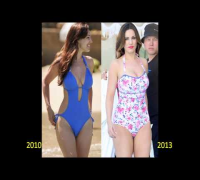 Kelly Brook's bikini body evolution