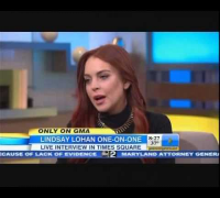 Lindsay Lohan On GMA (Good Morning America)  11-16-12