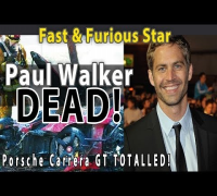 LIVE VIDEO FOUND!! Paul Walker was NOT racing when he crashed in the Porsche Carrera GT.