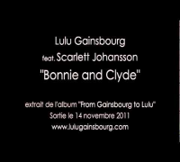 Lulu Gainsbourg Scarlett Johansson   Bonnie and Clyde