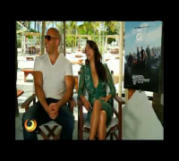 Maria Salas entrevista a Michelle Rodriguez y Vin Disiel de Fast and Furios 6 - América TeVé