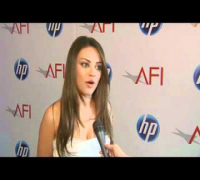 Mila Kunis talks about being honored by AFI