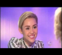 Miley Cyrus interview with Barbara Walters for 'Most Fascinating People' for 2013