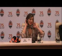 Milla Jovovich in Donetsk. Милла Йовович в Донецке