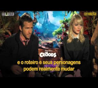 Os Croods | Omelete Entrevista Ryan Reynolds, Emma Stone e Nicolas Cage