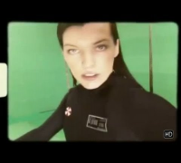 Resident Evil Retribution - Milla Jovovich on Wire Rig Set