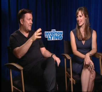 Ricky Gervais, Jennifer Garner and Rob Lowe Interview for THE INVENTION OF LYING