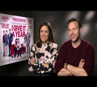 Rose Byrne and Rafe Spall Interview - I Give it a Year