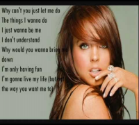Rumors- Lindsay Lohan (Lyrics)