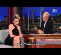 Scarlett Johansson on David Letterman Full Interview