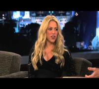 Shakira on Jimmy Kimmel Live PART 1