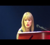 Taylor Swift - "All Too Well" with speech (Live in Los Angeles 8-19-13)