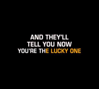 Taylor Swift - The Lucky One (Karaoke)